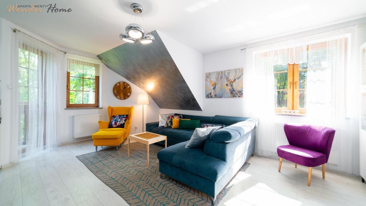 Wonder Home - Apartamenty Lesny Dom Z Balkonami, Niedaleko Centrum, W Cichej Okolicy Karpacz Dış mekan fotoğraf