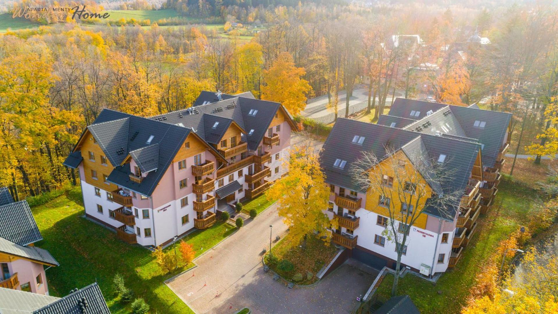 Wonder Home - Apartamenty Lesny Dom Z Balkonami, Niedaleko Centrum, W Cichej Okolicy Karpacz Dış mekan fotoğraf