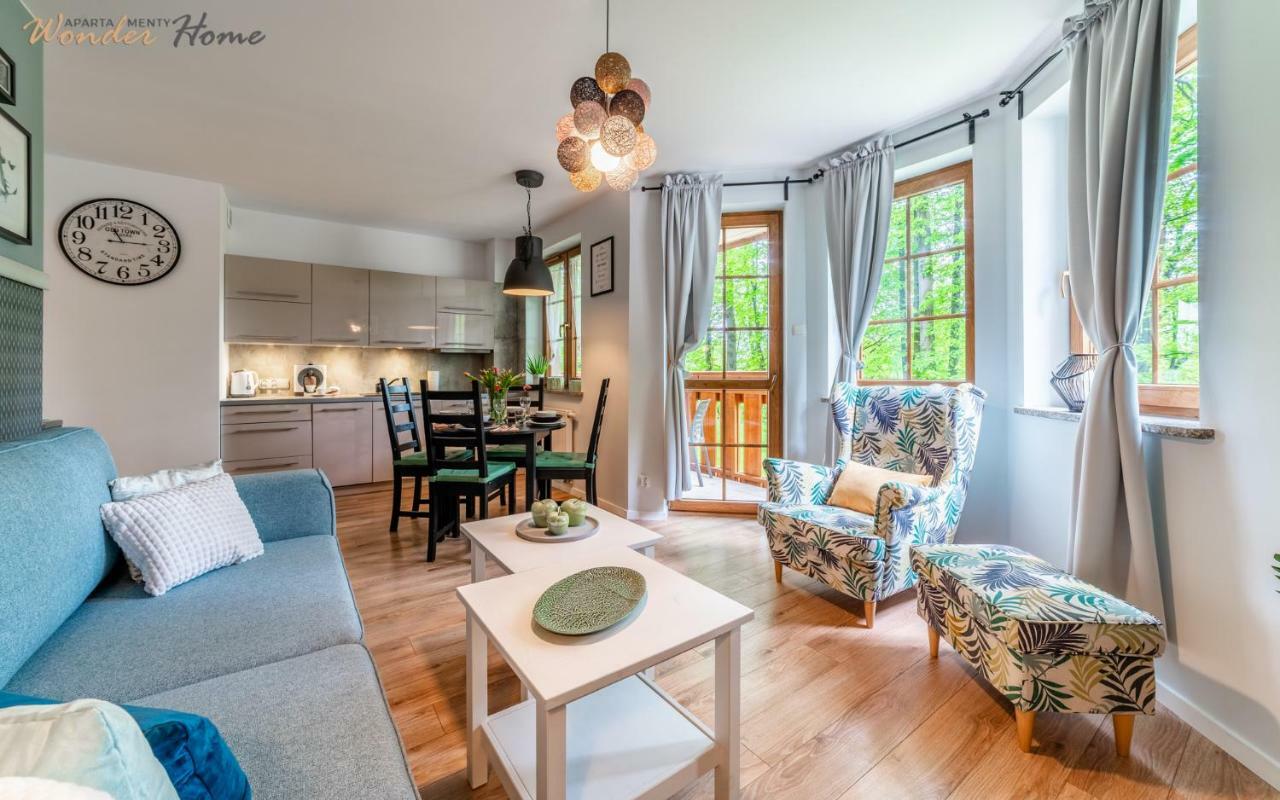 Wonder Home - Apartamenty Lesny Dom Z Balkonami, Niedaleko Centrum, W Cichej Okolicy Karpacz Dış mekan fotoğraf